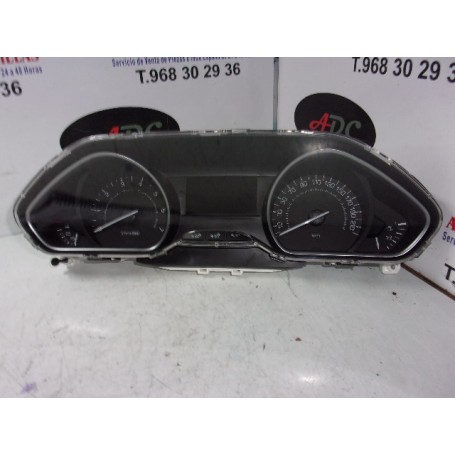 Cuadro cuenta kilometros Peugeot 208 1.2 i Año 2015 98138487801